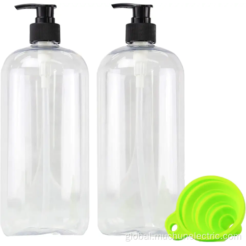 Plastic Lotion Containers Plastic transparent Empty Cosmetic Body Lotion Bottles Factory